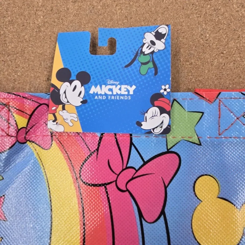 Mickey Mouse Reusable Bags NWT Including Fabric Keith Haring